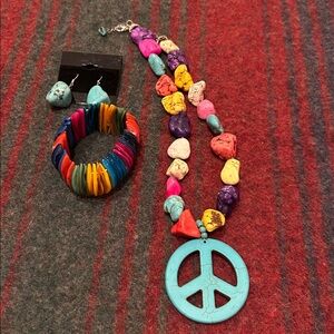 Beautiful Faux Turquoise Set